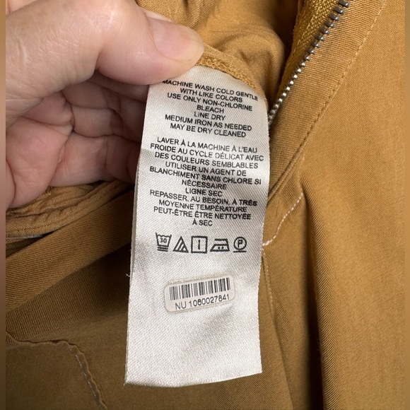 Anthropologie Maeve Wide Leg Pants High Rise Camel Brown US 10 - Picture 12 of 14